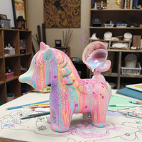 Peinture fluide pour enfants, modèle de graffiti, peinture créative, modèle d'embryon en plastique blanc, jouet, emballage personnalisé