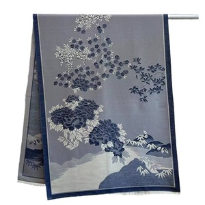 Sciarpa Pashmina di Lusso a Doppio Lato, Design Floreale Kashmiri, Morbida Sciarpa Invernale Lunga in Viscosa e Cashmere per Donne - Product Image 5