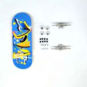 Mini-skateboards personnalisés en érable, jouets de fingerboard, finger skateboards, mini-skateboards, finger board - Product Image 1