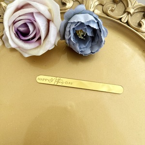 Honey And Sweetness Acrylic Mother's Day <b>Cake</b> <b>Decor</b> Sticks Ice Cream Popsicle Sticks Party <b>Supplies</b> - Product Image 4
