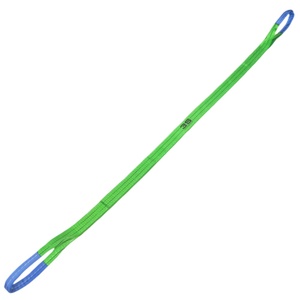 <span class=keywords><strong>2</strong></span>プライリフティングストラップ 2T EN 1492-1規格準拠 ヘビーデューティーウェブスリング アイツーアイ ポリエステルフラットウェビングスリング - Product Image 2