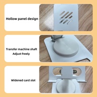 Conception de panneau creux, réglable à 180°, rotatif à 360°, en métal, robuste, durable, pliable, magnétique, bureau, facile à transporter