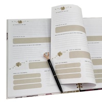 Carnets de notes 2026 pratiques et populaires pour femmes, couverture rigide spirale, 120 feuilles, styles variés, pour la planification quotidienne