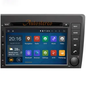 Autoradio Android 2000, Navigation GPS, DVD, lecteur multimédia, Audio stéréo, stéréo, pour voiture VOLVO S60, V70, XC70 (2004 — 10.0)