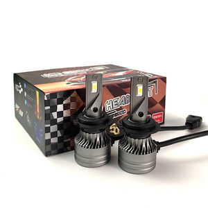 EVITEK - Piezas Automotrices - Bombilla LED H4 CSP E13 de 100 W y 10000 Lúmenes para Faros Delanteros - Bombilla LED 9005 9006 H7 H11 H1 H13 9004 de 12 V - Product Image 3