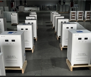 Sản Xuất 6Kva 9Kva 15Kva 20Kva 30Kva 40Kva 50Kva 60Kva 75Kva 100Kva 3 Pha AC Tự Động Servo Điện Áp Ổn Định - Product Image 5