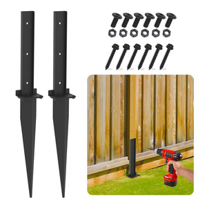 28 trong bài cơ sở tấm bìa với cốt thép có thể điều chỉnh gói bê tông Neo cho hàng rào pergola sàn sửa chữa bị hỏng gỗ hàng rào bài - Product Image 6