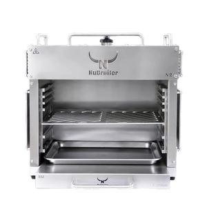 Grill à gaz portable design et élégant pour camping, en acier inoxydable, idéal pour les fêtes en famille, grill à steak infrarouge, four à steak - Product Image 1