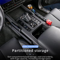 Boîte de rangement pour console centrale Haval H9 de deuxième génération, organiseur de rangement pour l'espace entre les sièges, modification personnalisée