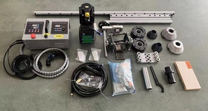 Version de base YS-DS50 Machine de perçage et de soudage de lignes portative automatique à 3 axes 55-160 avec alimentation automatique - Product Image 4