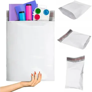 100% Bolsas de correo de papel Kraft biodegradables Bolsas de correo de sobres con logotipo personalizado Bolsas de envío de mensajería de bajo <span class=keywords><strong>precio</strong></span> al por mayor - Product Image 4