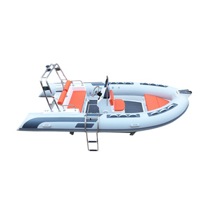 Bote Inflable de PVC WhiteWake con Casco de Fibra de Vidrio, Modelo 480E, Capacidad para 7 Personas, Ideal para Surf y Navegación - Product Image 4