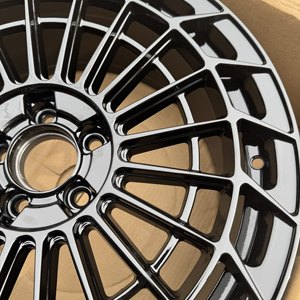 Jantes noires 5x112 de 19 pouces, jantes décalées pour voitures particulières, moyeux de roues pour <span class=keywords><strong>Mercedes</strong></span> W221 W222 W223 W212 W213 W214 - Product Image 4
