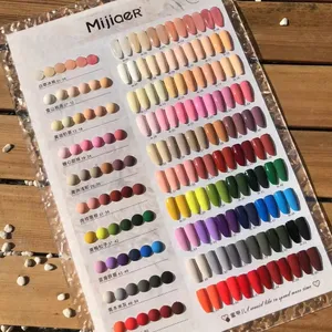 Professional with color Vegan Gel Nail Polish Kit Uv Gel Nail Polish Set 60 Colour 15 Ml For Wholesale Nail Salon Supplies