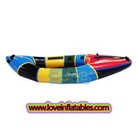 Nouveau modèle de packraft en TPU durable et robuste pour eaux vives, packraft gonflable ultraléger Love Inflatables