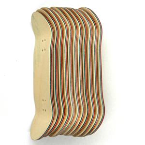 Mini Pro Tech Deck Planche de skateboard en bois d'érable personnalisée 32 mm Planche de skateboard professionnelle vierge - Product Image 2