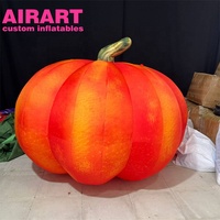 Décorations de citrouilles gonflables d'extérieur, citrouilles gonflables pour la décoration d'événements d'Halloween