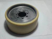 Longue durée de vie 343X140-80mm 7 trous Référence Jungheinrich Roue de traction en polyuréthane Vulkollan 50030525