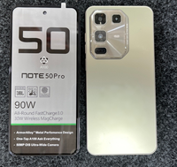 Meilleures ventes - Nouveau smartphone Note 50 Pro Android 15, 7000 mAh, 12 Go + 128 Go, double SIM, appareil photo haute définition