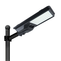 Lampe solaire LED de rue tout-en-un KCD à détecteur de mouvement, 5000 lumens, en plastique ABS, 60W, 90W, 200W, 300W, 400W, étanche et robuste pour extérieur