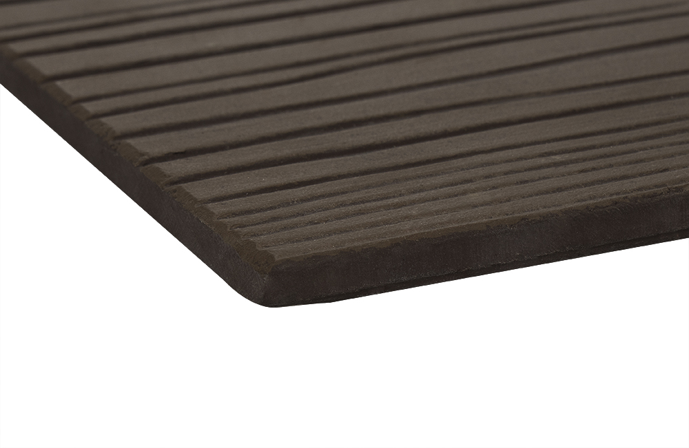 100% Sans amiante 3000*200mm Brun À Grain de Bois En Fibers-Ciment pour Mur Extérieur