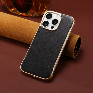 Funda de <span class=keywords><strong>Teléfono</strong></span> a Prueba de Golpes con Carga Inalámbrica Magnética, sin Marco, con Estampado de Piel de Becerro, Personalizada y de Cuero Genuino, Directo de Fábrica ODM, para la Serie Apple - Product Image 6