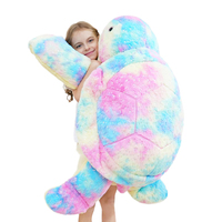 V452 Nouveau design, coussin géant en peluche tortue de mer, jouets en peluche géants, cadeaux de Noël et d'anniversaire pour enfants, garçons et filles