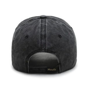 Cappello da Baseball Vintage Effetto Vissuto a 6 Pannelli, Struttura alla Moda per Adulti, Attività all'Aperto, Tempo Libero e Abbinamenti Quotidiani - Product Image 3