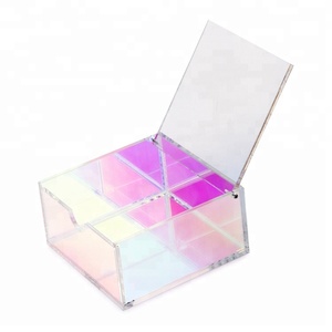 <strong>Small</strong> Iridescent Acrylic Organizer <strong>Storage</strong> <strong>Box</strong> <strong>With</strong> <strong>Lid</strong> - Product Image 4