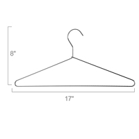 Cintres de costume en acier épais en métal à grand crochet lourd du fabricant vente en gros