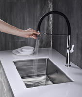 Robinet de cuisine en laiton de qualité supérieure pulvérisateur extractible Silicone noir Torneira robinet de cuisine en céramique robinet d'eau robinet d'évier mitigeur Grifo
