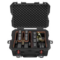 Étui rigide portable étanche IP67 personnalisé avec insert en mousse EVA sur mesure pour boîtier de protection