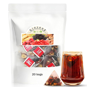 Männer gesundheit Blended Fresh Five Treasure Ginseng Kräutertee 20er Pack Specialty Bagged Tea für Amazon Cross-Border - Product Image 1