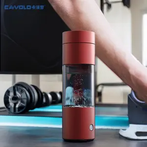 Portable Level Up Filter Hydrogen Water Bottle 5000ppb Hydrogen Water Bottle Ionizer Hydrogen Water Generator With SPE PEM Tech