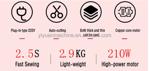 ハンドヘルド織りバッグミシン/ポータブル小袋バッグ自動切断/バッグシール機付きミシン - Product Image 6