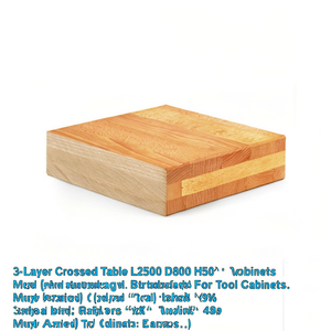 Fami 3 Layer Crossed Table L2500 D800 H50 For <b>Tool</b> <b>Cabinets</b> - Product Image 3