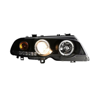 Pour BMW Série 3 E46 Modèles Deux Portes 1998-2002 Phare Avant Rénové avec Lentille à Diode Électroluminescente