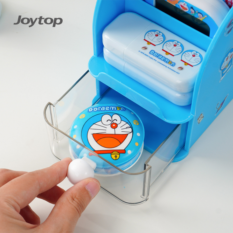 Joytop 102906 Doraemon многофункциональный держатель для ручек, органайзер для школьных ручек, милые канцелярские принадлежности