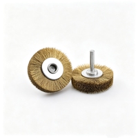 Brosse de polissage industrielle en laiton pour outil électrique, accessoire pour meuleuse d'angle et perceuse, élimination de la rouille, bricolage, OEM personnalisable