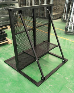 Angolo nero palco per concerti barriera/alluminio folla barriera di controllo - Product Image 1