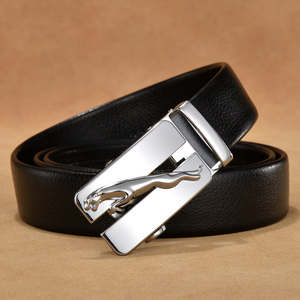 <span class=keywords><strong>Oro</strong></span> argento leopardo fibbia automatica in Pvc moda Brand di lusso da uomo cinture in pelle - Product Image 6