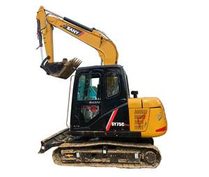 Más vendidos SANY 75-8 todos los terrenos de alta calidad todo áspero terrian buenas condiciones de trabajo en puntos excavadora usada para la venta - Product Image 1