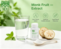 Sciyu Biotech Poudre de Luo Han Guo, Poudre de Fruit du Moine, Mogroside V 25% 50%