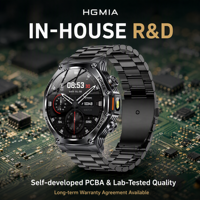 Montre connectée sportive AK82 2026 avec écran de 1,8 pouce, appels Bluetooth, moniteur de fréquence cardiaque et d'oxygène sanguin, étanchéité IP67 pour activités sportives et extérieures