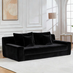 Juego de Sofá Cama Modular de Tela Comprimida al Vacío, Reclinable, Diseño Moderno, Esponja, Ideal para Salas de Estar y <span class=keywords><strong>Apartamentos</strong></span> Pequeños - Product Image 5