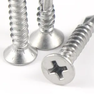 Factory Supplier Wholesale Supplier Flat Head Stainless Steel Self Drilling Screw