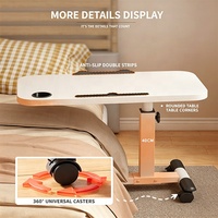Table de lit pliable réglable pour ordinateur portable