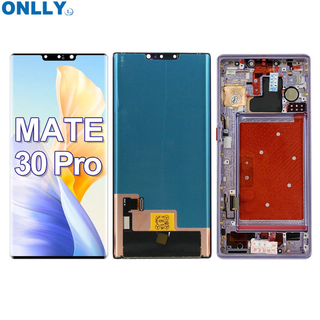 For huawei Mate 30 Pro 5g Oled Lcd Replacement with Frame for huawei Mate 30 Pro Lcd Screen