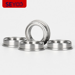 Roulement à bride SeYoo 10x15x4 en acier inoxydable à double blindage pour équipement de fitness - Product Image 1