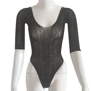 Özelleştirmek marka Logo gg moda Fishnet lüks çorap bayan mektup baskılı örgü ff tayt kadın tasarım Bodystockings - Product Image 1